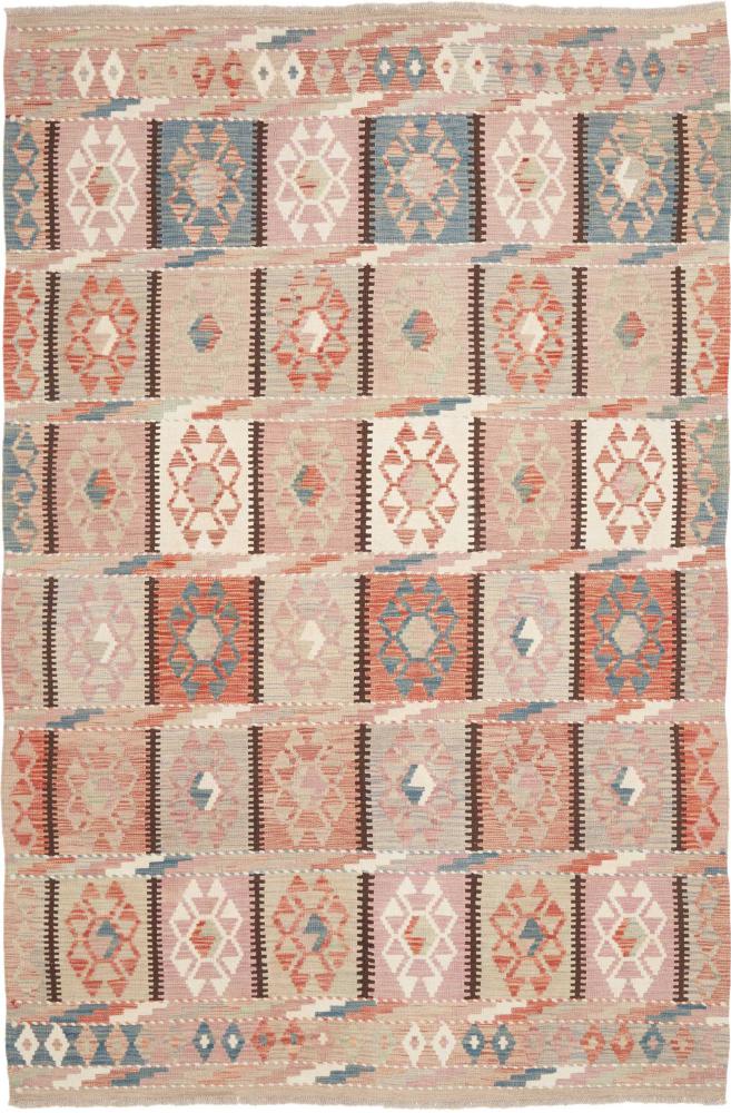 Tapete afegão Kilim Afegão 242x159 242x159, Tapete persa Tecido à mão