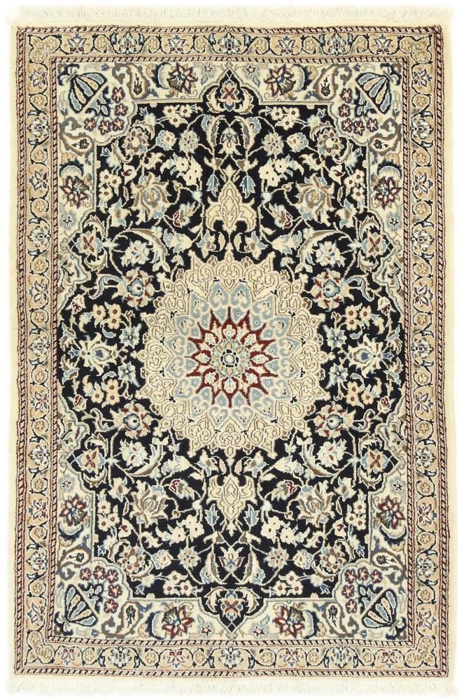 Tapis persan Naïn 142x94 142x94, Tapis persan Noué à la main