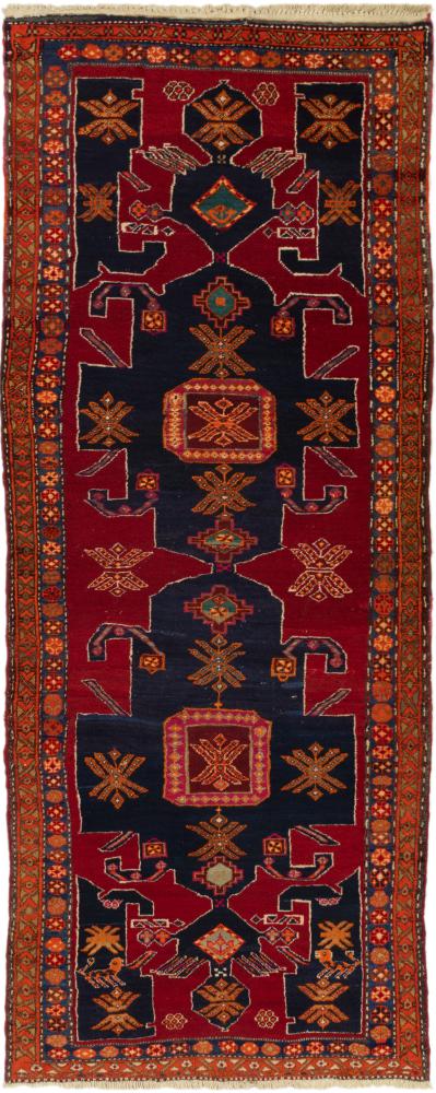 Persisk tæppe Meshkin 308x123 308x123, Persisk tæppe Knyttet i hånden