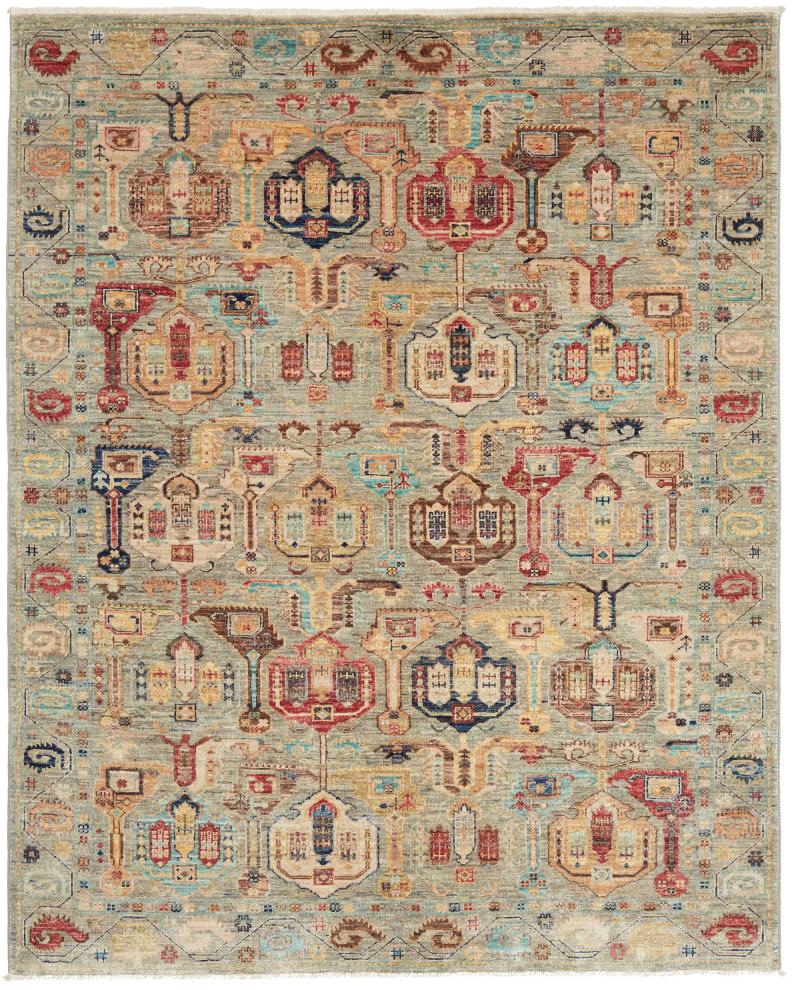 Pakistanischer Teppich Arijana Design 6'1"x4'11" 6'1"x4'11", Perserteppich Handgeknüpft