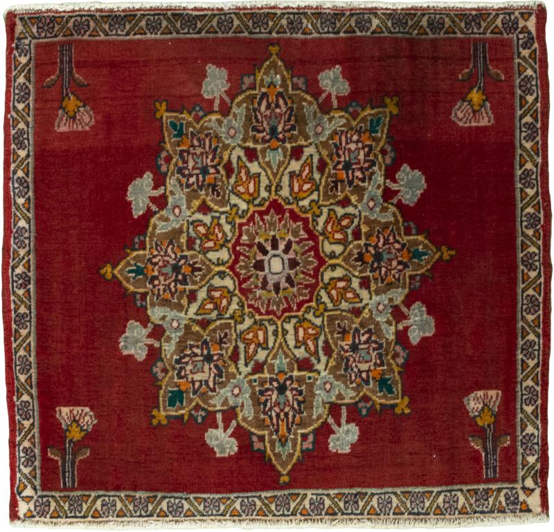 Persian Rug Shiraz 53x60 53x60, Persian Rug Knotted by hand