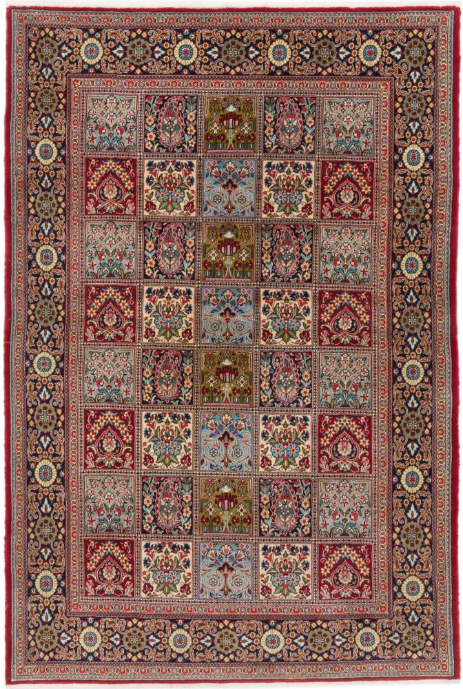 Tapis persan Ghom 208x140 208x140, Tapis persan Noué à la main