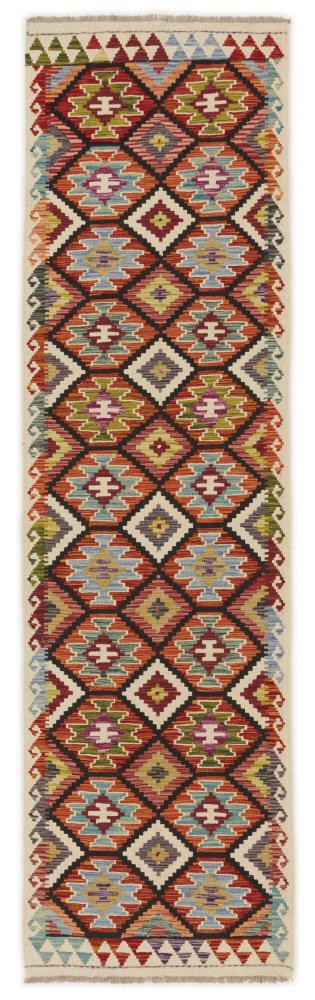 Pakistaans tapijt Kilim Afghan 294x80 294x80, Perzisch tapijt Handgeweven