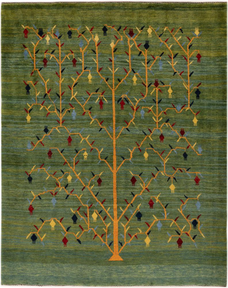 Persisk tæppe Persisk Gabbeh Kashkuli Banafsheh 199x161 199x161, Persisk tæppe Knyttet i hånden