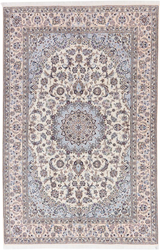 Tapis persan Naïn 9La 306x201 306x201, Tapis persan Noué à la main