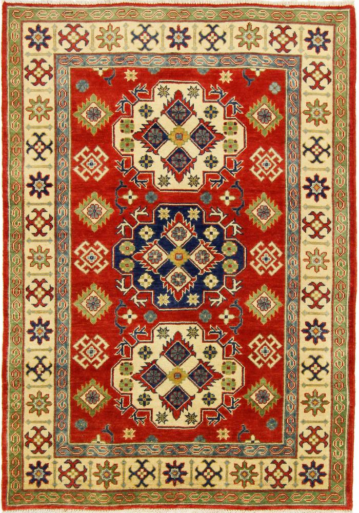 Tapis afghan Kazak 176x124 176x124, Tapis persan Noué à la main