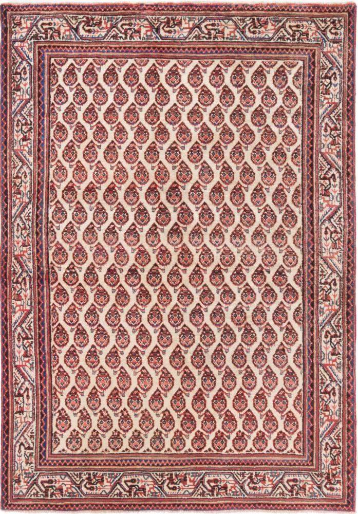 Persian Rug Sarouk Mir Boteh 201x139 201x139, Persian Rug Knotted by hand