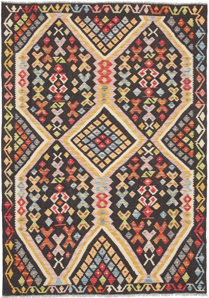 Αφγανικό χαλί Κιλίμ Afghan 183x128 183x128, Περσικό χαλί Οι κόμποι έγιναν με το χέρι