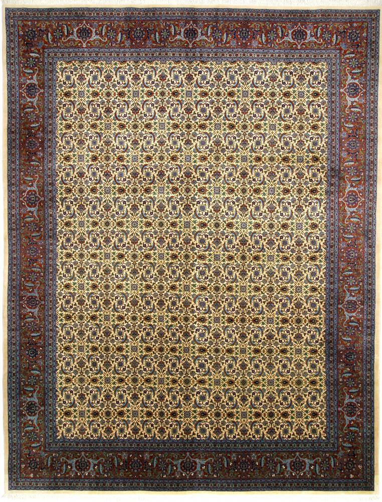 Tapete persa Tabriz Antigo 389x298 389x298, Tapete persa Atado à mão