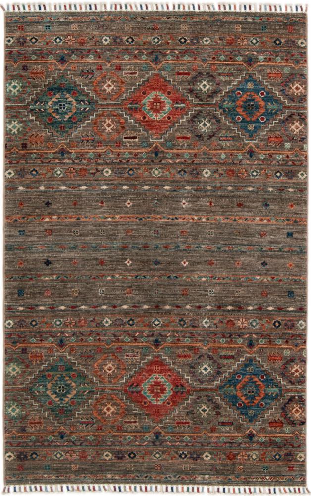 Pakistanischer Teppich Arijana Shaal 155x99 155x99, Perserteppich Handgeknüpft