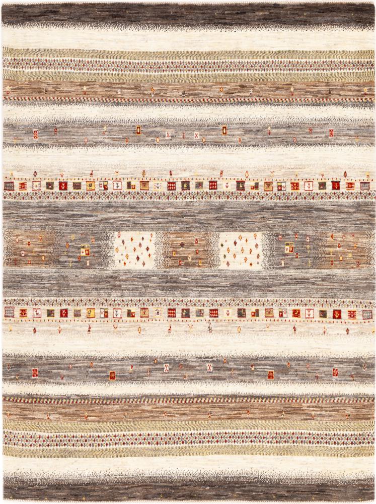 Persian Rug Persian Gabbeh Loribaft Tabiilbaft 7'9"x5'9" 7'9"x5'9", Persian Rug Knotted by hand