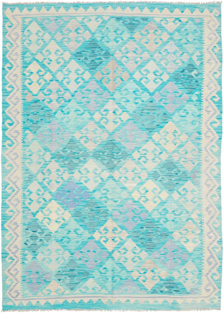 Afghan rug Kilim Afghan 241x176 241x176, Persian Rug Woven by hand