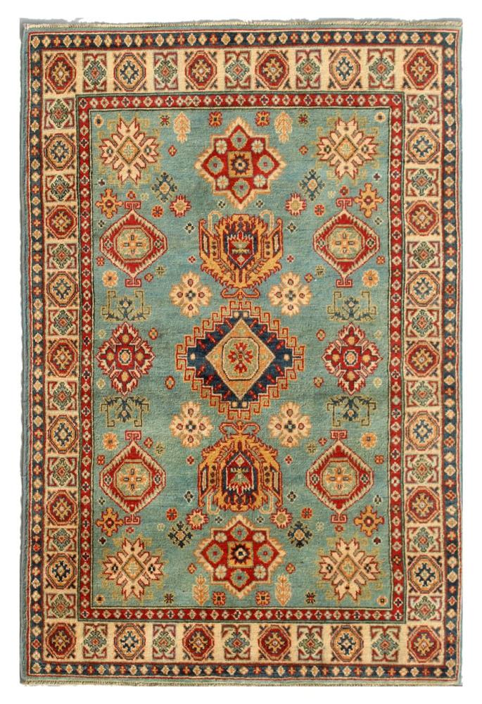 Afghan rug Kazak Ghazni 199x115 199x115, Persian Rug Knotted by hand