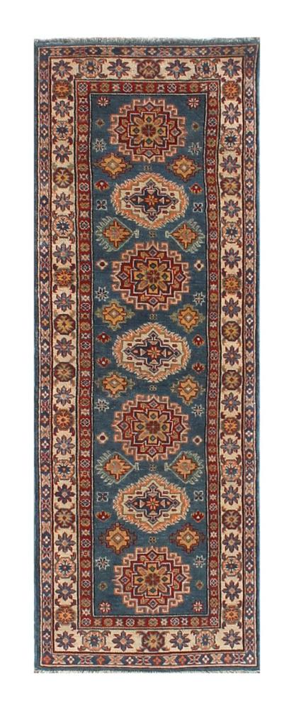 Tapis afghan Kazak 244x87 244x87, Tapis persan Noué à la main