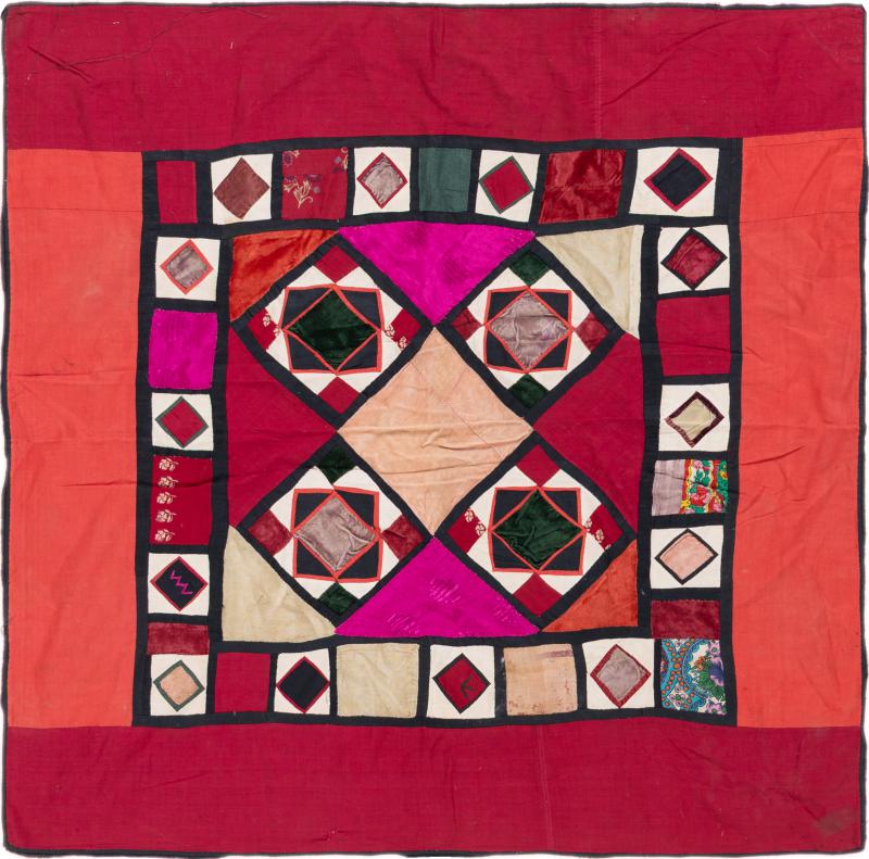 Perzisch tapijt Kilim Fars Tuch 101x100 101x100, Perzisch tapijt Handgeweven