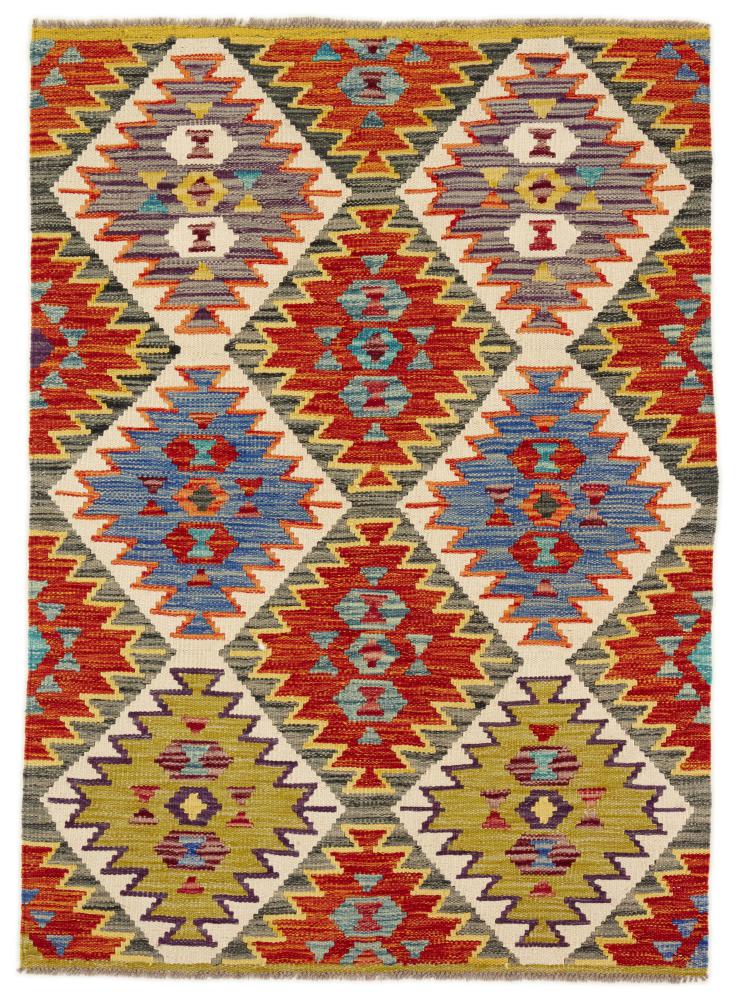 Afghaans tapijt Kilim Afghan 137x99 137x99, Perzisch tapijt Handgeweven