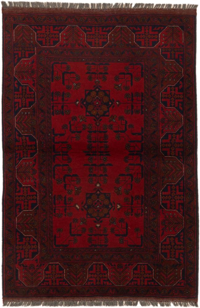 Tapis afghan Khal Mohammadi 147x100 147x100, Tapis persan Noué à la main