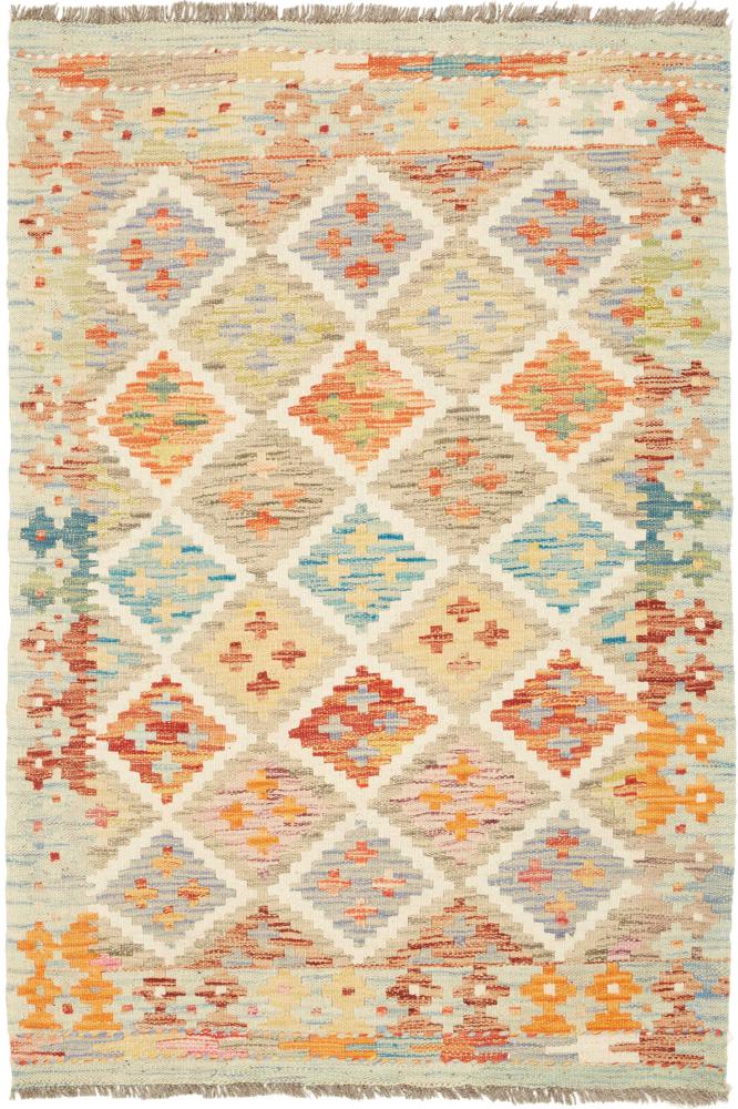Tappeto Afgano Kilim Afghan 4'0"x2'8" 4'0"x2'8", Tappeto persiano Tessuto a mano