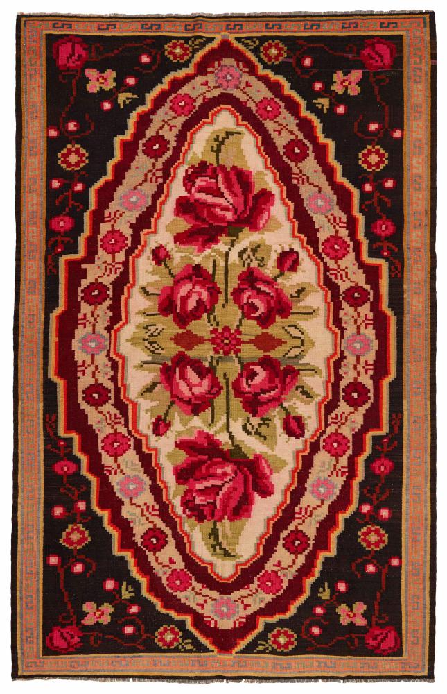  Kilim Rosen Antigo 295x190 295x190, Tapete persa Tecido à mão