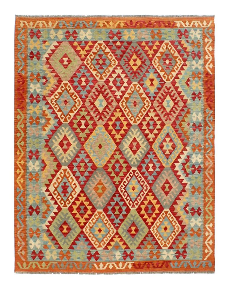 Afghan rug Kilim Afghan 8'0"x5'11" 8'0"x5'11", Persian Rug Woven by hand