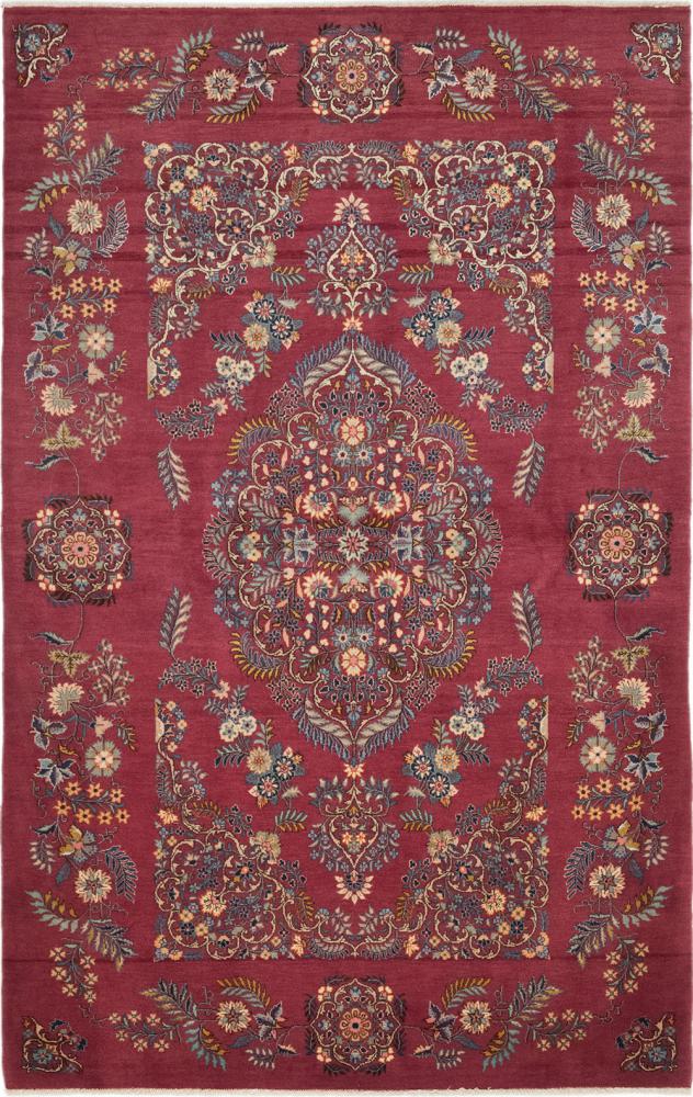 Persialainen matto Keshan Semi Antiikki 209x129 209x129, Persialainen matto Solmittu käsin