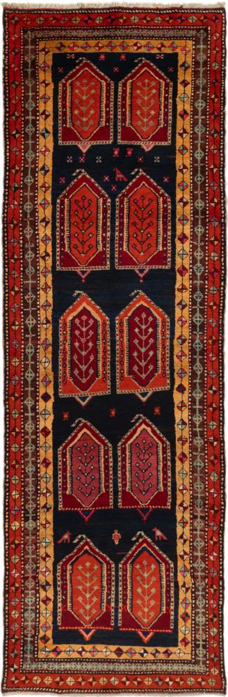 Persian Rug Meshkin 356x114 356x114, Persian Rug Knotted by hand