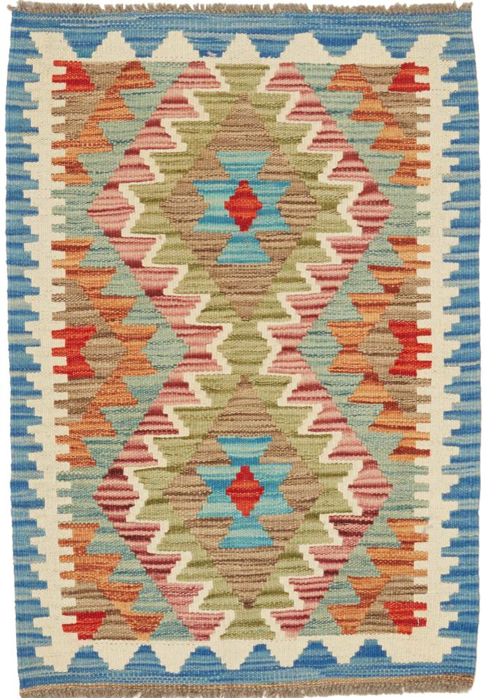 Tapete afegão Kilim Afegão 88x59 88x59, Tapete persa Tecido à mão