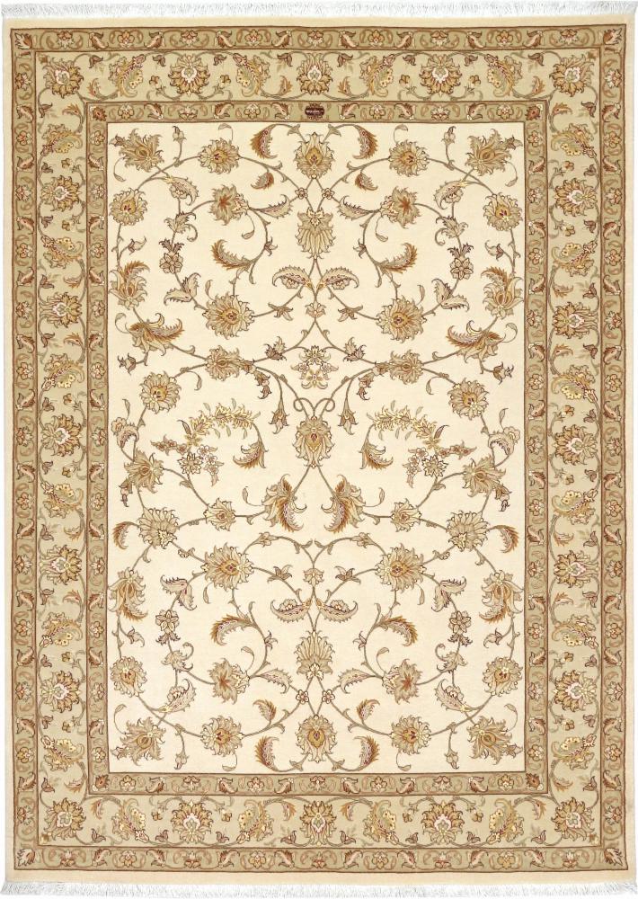 Tapete persa Tabriz 211x154 211x154, Tapete persa Atado à mão