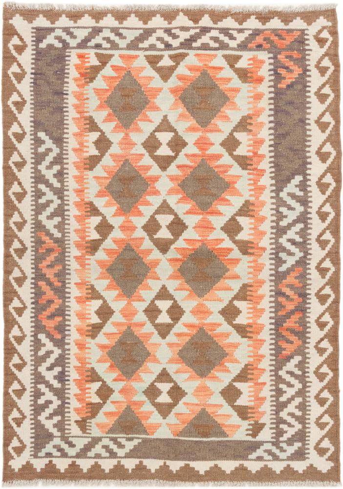 Tapete afegão Kilim Afegão 140x101 140x101, Tapete persa Tecido à mão