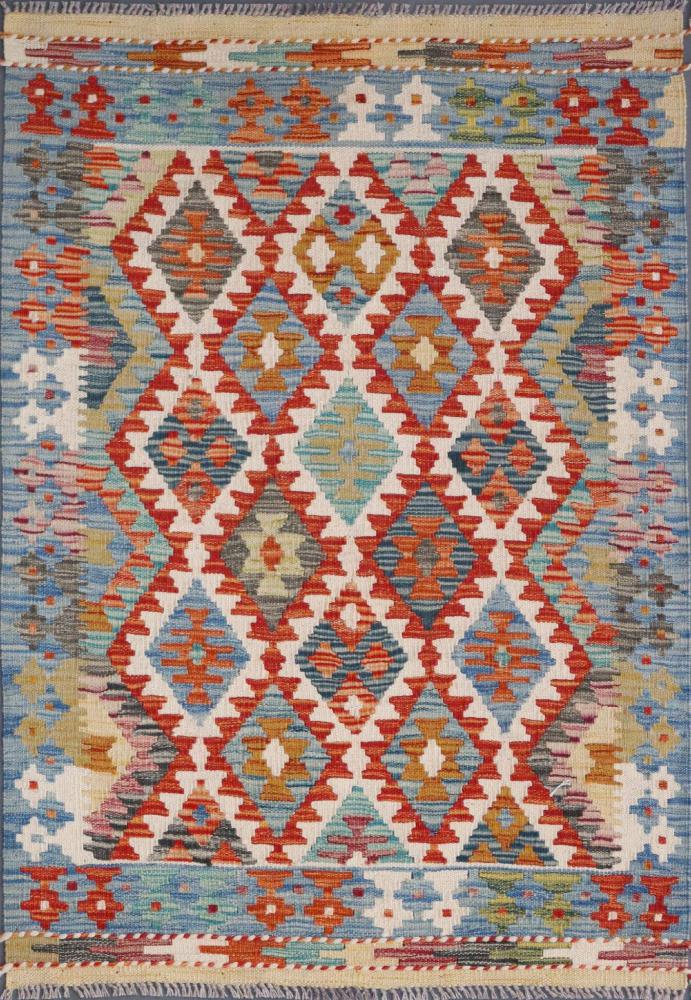 Tapete afegão Kilim Afegão 119x84 119x84, Tapete persa Tecido à mão