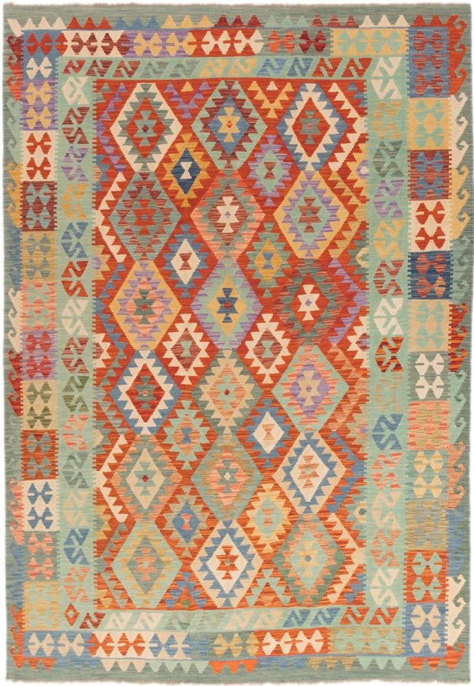 Afganistan-matto Kelim Afghan 298x203 298x203, Persialainen matto kudottu