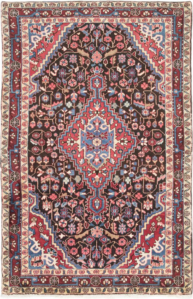  ペルシャ絨毯 ハマダン Semi アンティーク 212x135 212x135,  ペルシャ絨毯 手織り