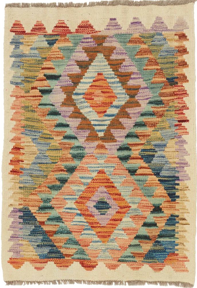 Tapete afegão Kilim Afegão 86x60 86x60, Tapete persa Tecido à mão