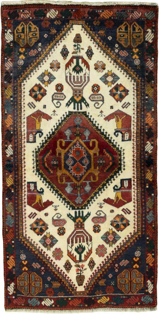 Persisk matta Shiraz 163x84 163x84, Persisk matta Knuten för hand