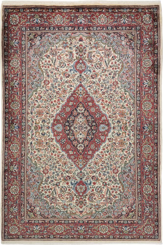 Persian Rug Sarouk 7'3"x4'7" 7'3"x4'7", Persian Rug Knotted by hand