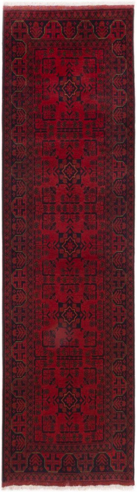 Afghan rug Khal Mohammadi 9'9"x2'8" 9'9"x2'8", Persian rug Hand-knotted
