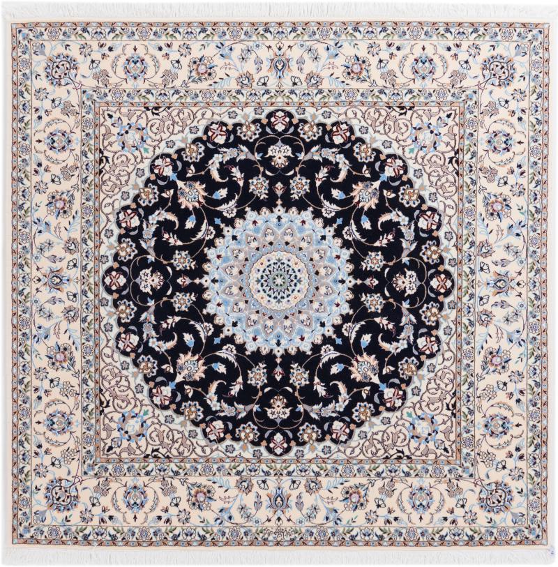 Perserteppich Nain 6La Signiert 180x180 180x180, Perserteppich Handgeknüpft