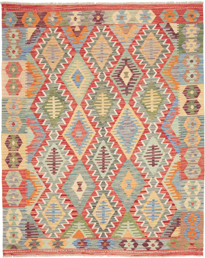 Afghan rug Kilim Afghan 199x158 199x158, Persian Rug Woven by hand