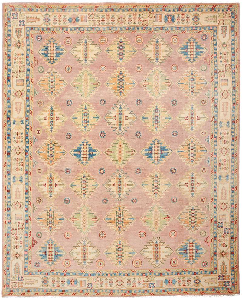 Tapis afghan Kazak Limited 303x242 303x242, Tapis persan Noué à la main