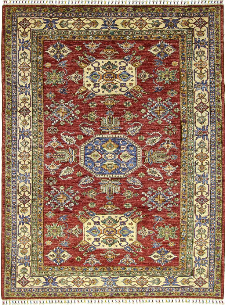 Afghaans tapijt Super Kazak 233x176 233x176, Perzisch tapijt Handgeknoopte