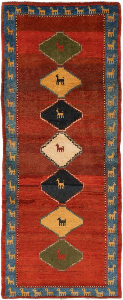 Perzisch tapijt Perzisch Gabbeh 282x115 282x115, Perzisch tapijt Handgeknoopte