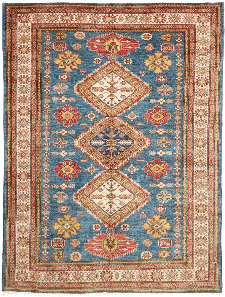 Afghaans tapijt Kazak 227x176 227x176, Perzisch tapijt Handgeknoopte