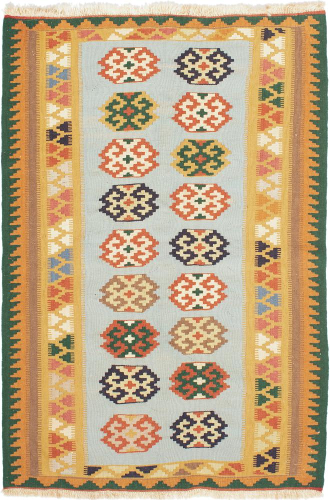 Perzsa szőnyeg Kilim Fars 5'0"x3'6" 5'0"x3'6", Perzsa szőnyeg szőttesek
