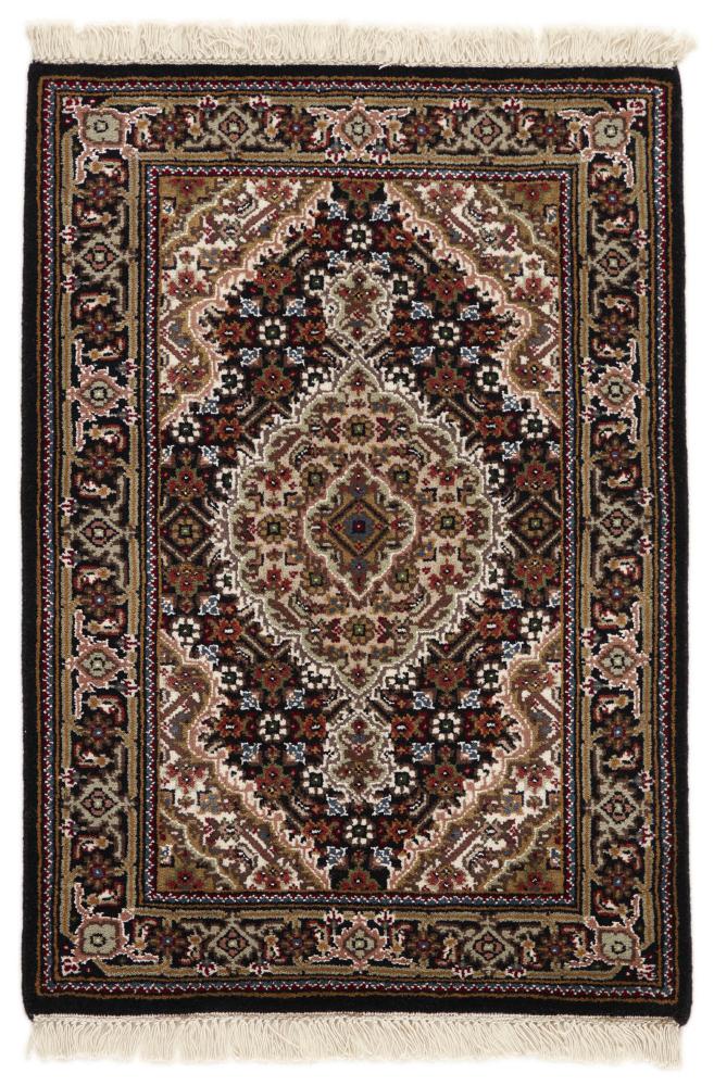 Indiaas tapijt Indo Tabriz 91x63 91x63, Perzisch tapijt Handgeknoopte