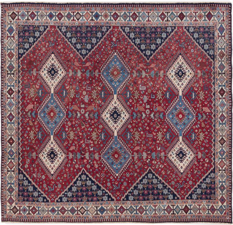 Persian Rug Yalameh 194x199 194x199, Persian Rug Knotted by hand