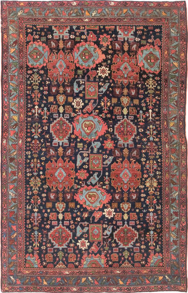 Περσικό χαλί Bidjar πολύτιμα λόγω παλαιότητας 223x143 223x143, Περσικό χαλί Οι κόμποι έγιναν με το χέρι