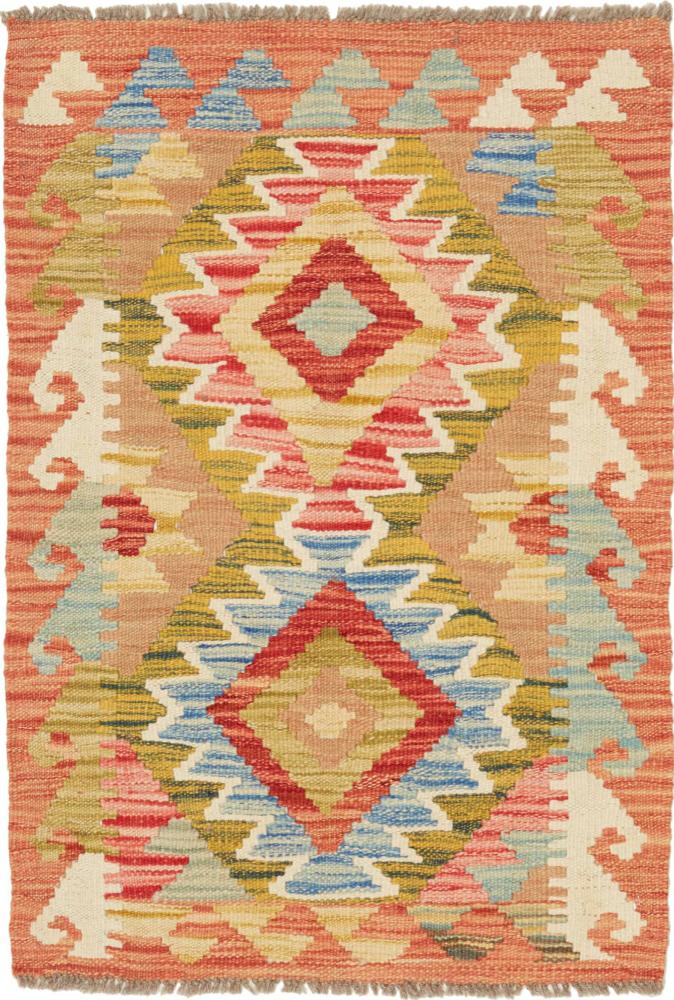 Tapete afegão Kilim Afegão 89x63 89x63, Tapete persa Tecido à mão