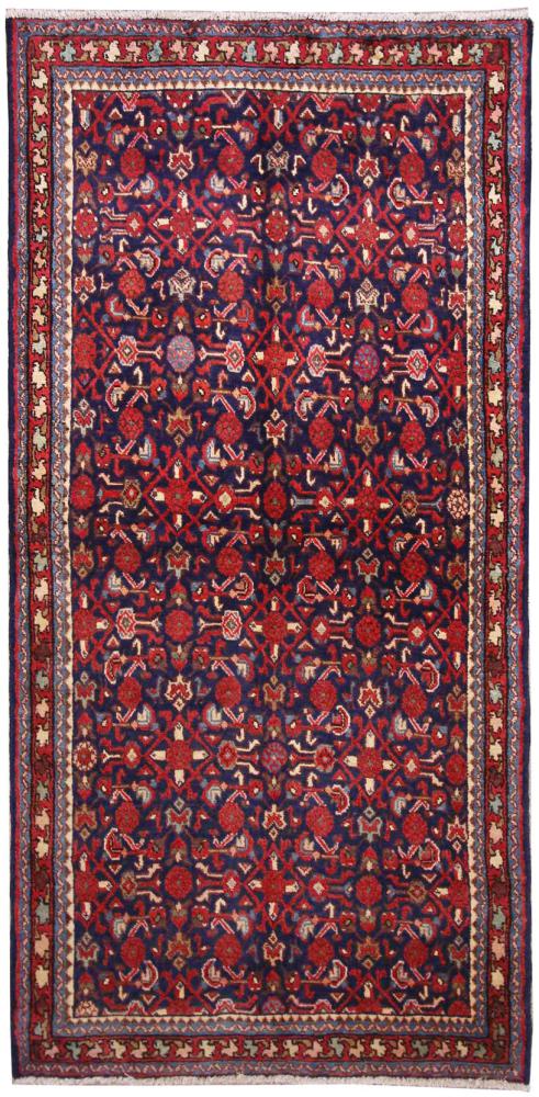 Persian Rug Hamadan 7'10"x3'10" 7'10"x3'10", Persian Rug Knotted by hand