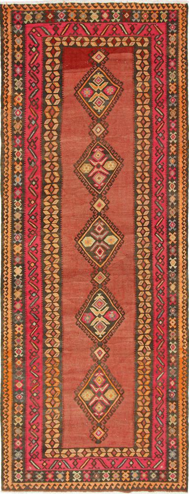 Tapete persa Kilim Fars Azerbaijan Antigo 401x148 401x148, Tapete persa Tecido à mão