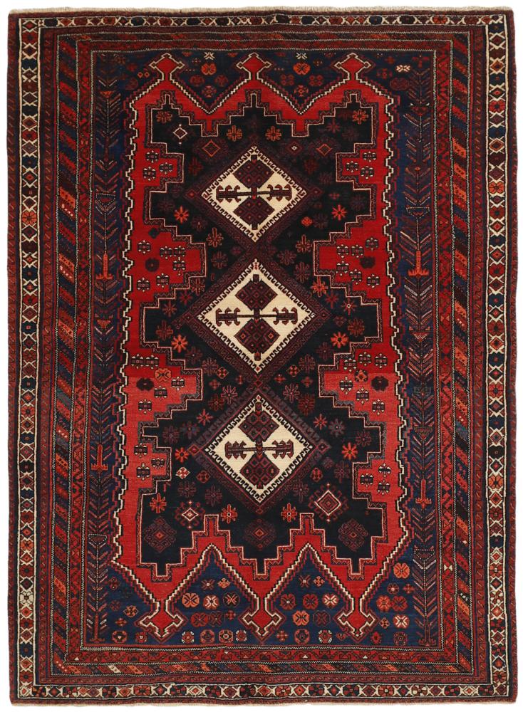 Perzisch tapijt Afshar 217x157 217x157, Perzisch tapijt Handgeknoopte
